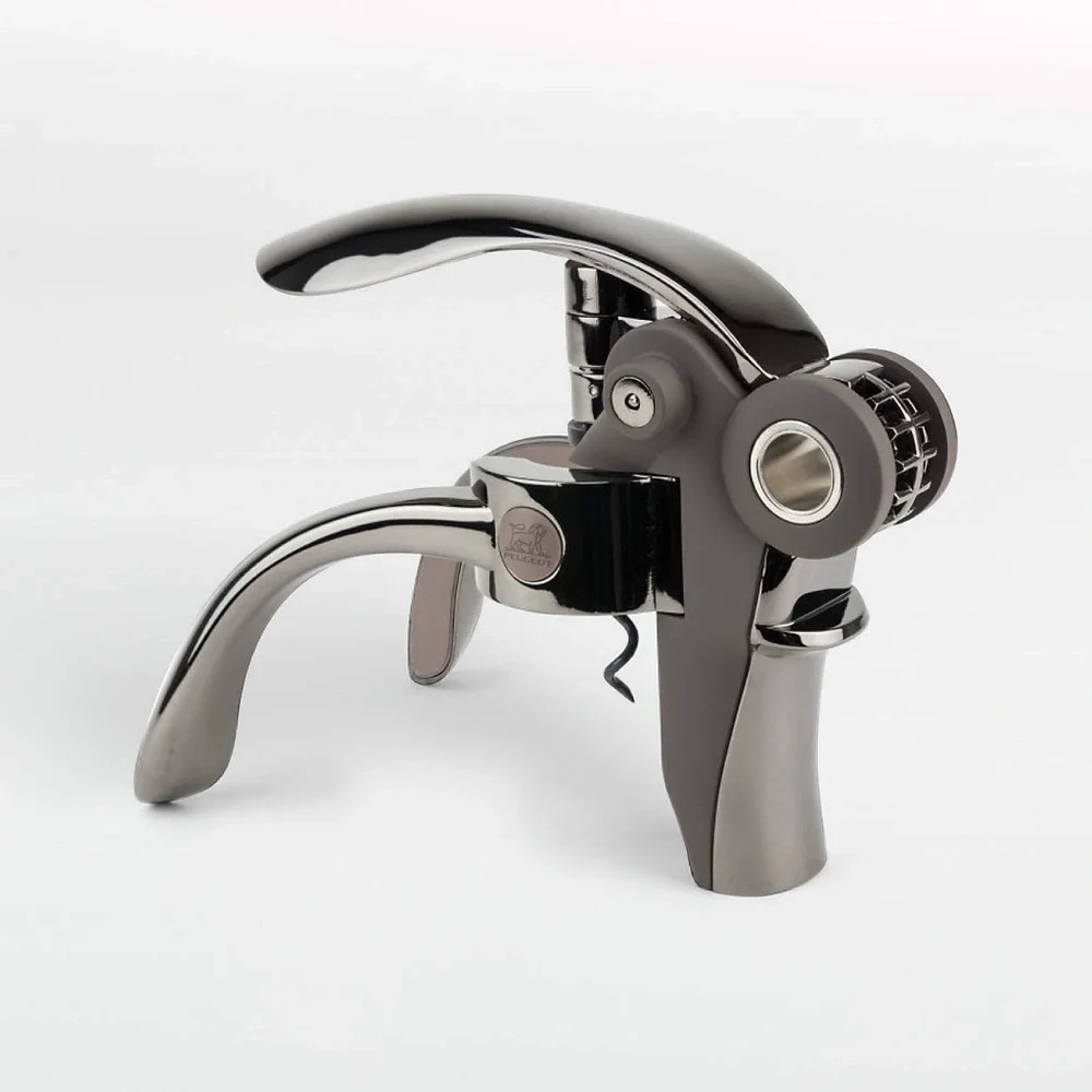 Sleek Black and Silver Corkscrew Peugeot ® Baltaz Basalte Corkscrew